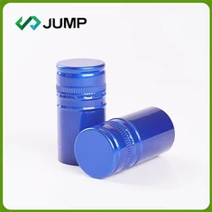 Blank aluminiumsskruehette for vinflaske